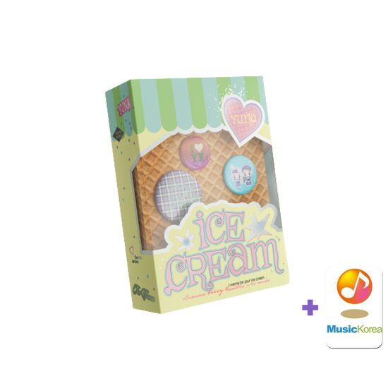 YUNA - [Ice Cream] (MD Ver.) + MusicKorea Photocard